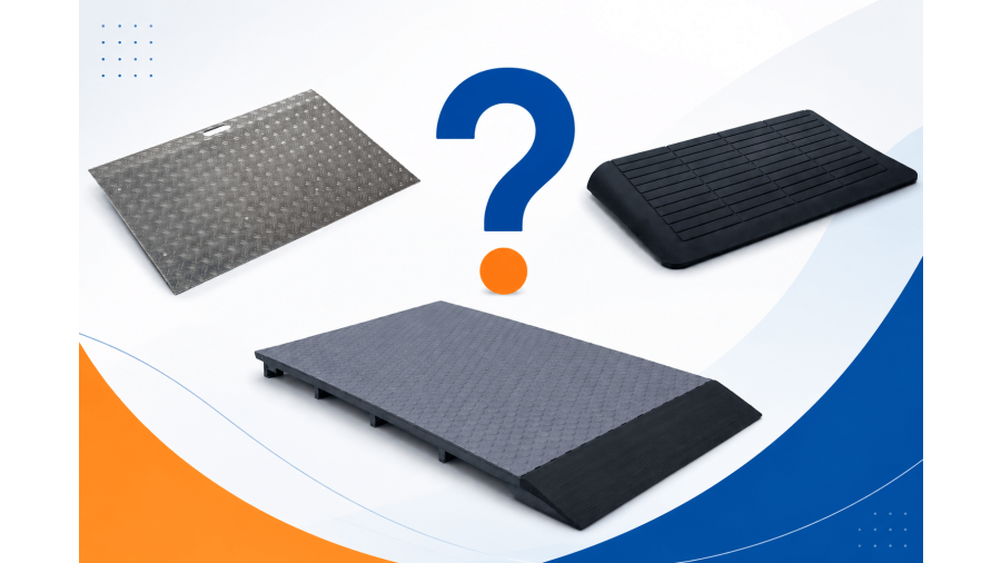 Rubber, aluminium of kunststof: welk materiaal kies je voor een drempelhulp?
