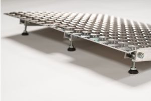 Verstelbare aluminium drempelhulpen 4,5 - 6,5 cm 