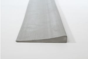 Rubber drempelhulp 2cm (2 x 150x 1000 mm) grijs (tweedehands)