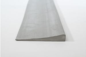 Rubber drempelhulp 2 cm (2 x 150x 900 mm) grijs (tweedehands)
