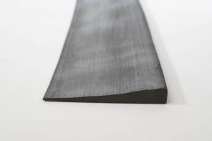 Rubber drempelhulp 2,4cm (24x 150x 1000 mm) zwart(tweedehands)